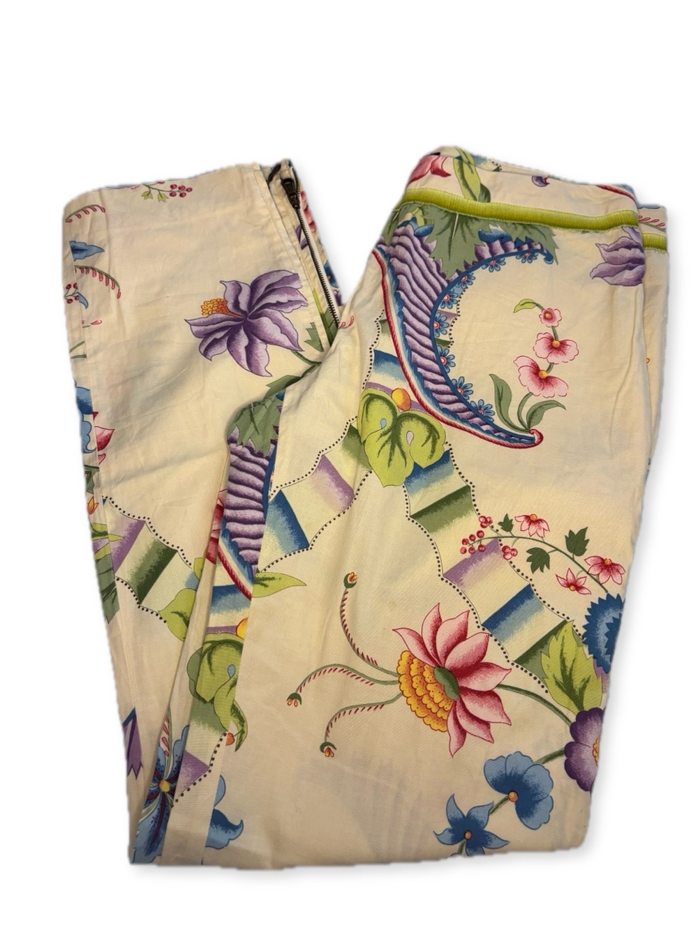 ⭐Vintage Guerriero Made in Italy Floral Avant-Garde Pants ⭐